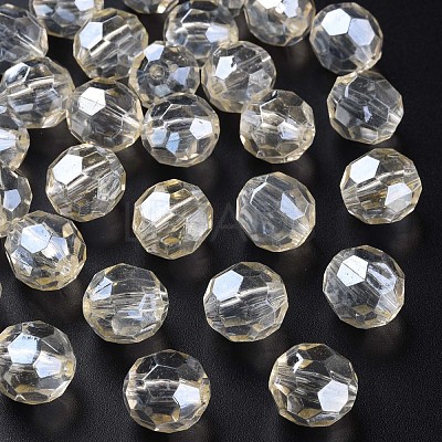 Transparent Acrylic Beads MACR-S373-101-P08-1