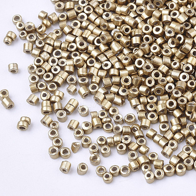 Glass Cylinder Beads SEED-Q036-01A-C12-1