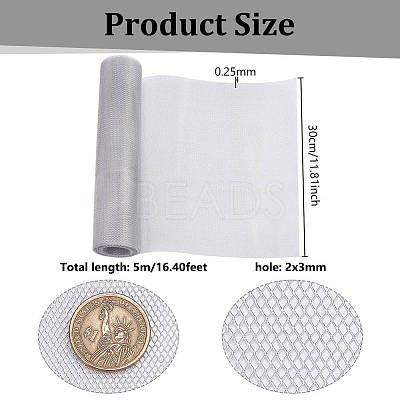 5M Aluminum Wire Netting DIY-WH0622-728A-1-1