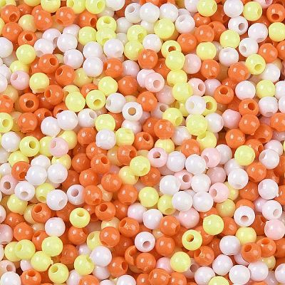 Opaque Acrylic Beads X1-OACR-H118-07A-05-1