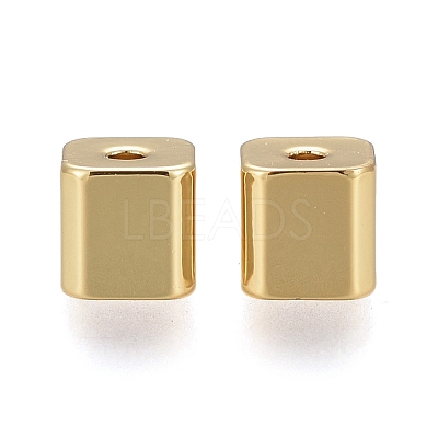 Brass Spacer Beads KK-F821-03G-1