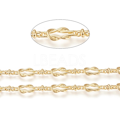 Handmade Alloy & Brass Byzantine Chains CHC-M019-04G-RS-1