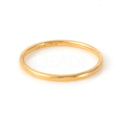 201 Stainless Steel Plain Band Rings RJEW-G107-1.5mm-7-G-1