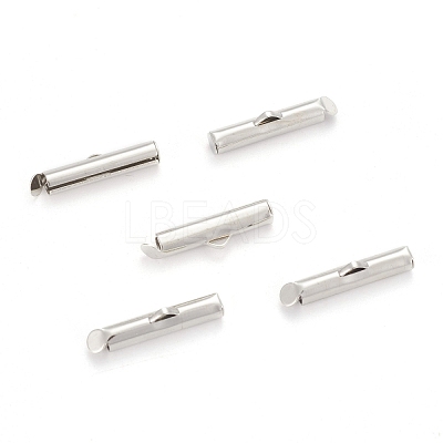 Iron Slide On End Clasp Tubes IFIN-R212-2.0cm-P-1