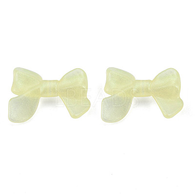 Transparent Luminous Acrylic Beads LS-TACR-T007-11E-1