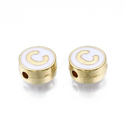Alloy Enamel Beads LS-ENAM-N052-006-01C-RS-1
