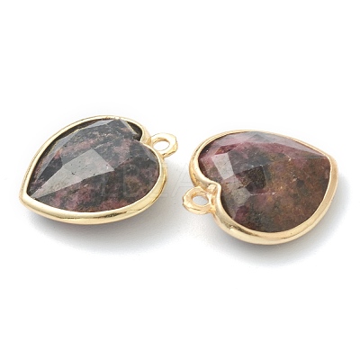 Natural Mixed Gemstone Pendants G-B009-03G-1