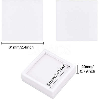 Acrylic Jewelry Box LS-CON-WH0074-02A-1