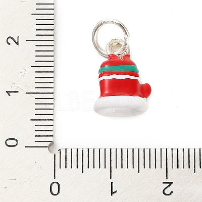 Christmas Themes Alloy Enamel Pendants LS-FIND-I063-01J-1