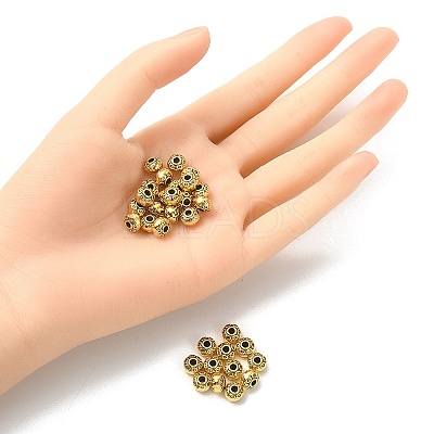 Tibetan Style Alloy Spacer Beads PALLOY-YW0001-76-1
