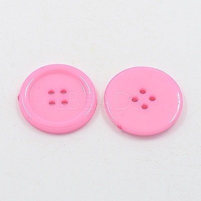 Acrylic Sewing Buttons BUTT-E076-D-09-1