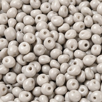 6/0 Opaque Baking Paint Glass Seed Beads X1-SEED-M012-02A-10-1