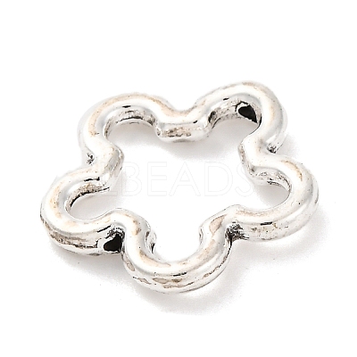 Tibetan Style Alloy Bead Frame PALLOY-I222-04AS-1
