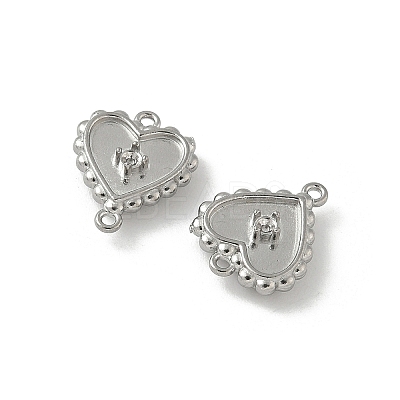 304 Stainless Steel Connector Cabochon Settings STAS-Z144-07P-1