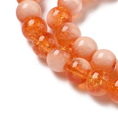 Crackle Glass Beads X1-GLAA-U001-6mm-10-1
