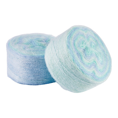 Segment Dyed Knitting Yarn DIY-TAC0033-03H-1