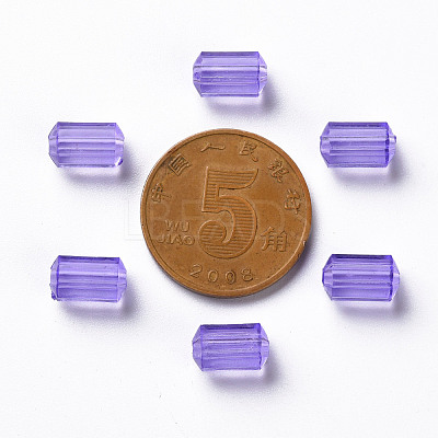 Transparent Acrylic Beads TACR-S154-27B-47-1