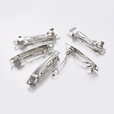 Iron Hair Barrette Findings LS-X-IFIN-S289-78mm-1