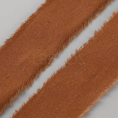 Cotton Frayed Ribbons OCOR-WH0036-46C-1