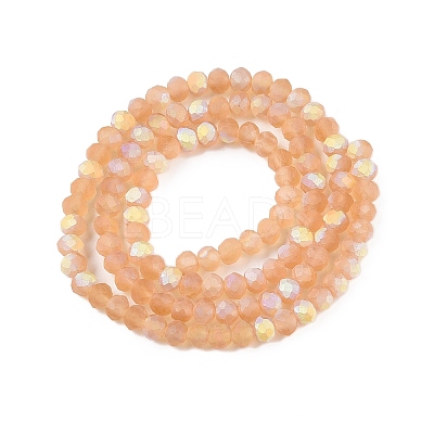 Transparent Glass Beads Strands EGLA-A044-T3mm-MB23-1