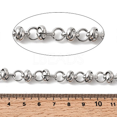 304 Stainless Steel knot Link Chains CHS-K024-18P-1