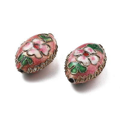Handmade Cloisonne Beads CLB-Q002-09D-1