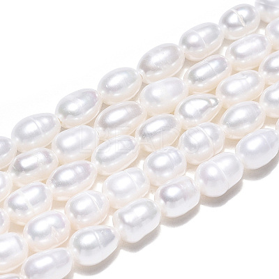 Natural Cultured Freshwater Pearl Beads Strands PEAR-N012-03E-1
