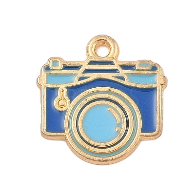 Camping Equipment Series Alloy Enamel Pendants FIND-Z064-04G-1