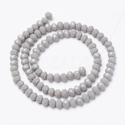 Opaque Solid Color Glass Beads Strands LS-EGLA-A034-P2mm-D10-1
