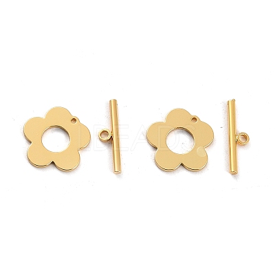 Brass Toggle Clasps KK-FH0001-61-1
