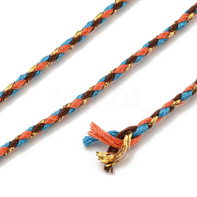 4-Ply Polycotton Cord with Metallic Thread OCOR-Z003-C29-1