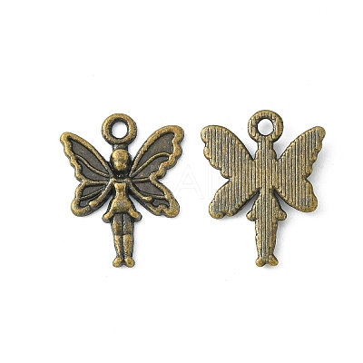 Tibetan Style Alloy Finding Pendants LS-EDD002Y-AB-1