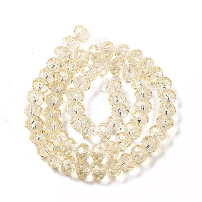 Transparent Baking Paint Glass Beads X1-DGLA-A034-T8mm-D02-1