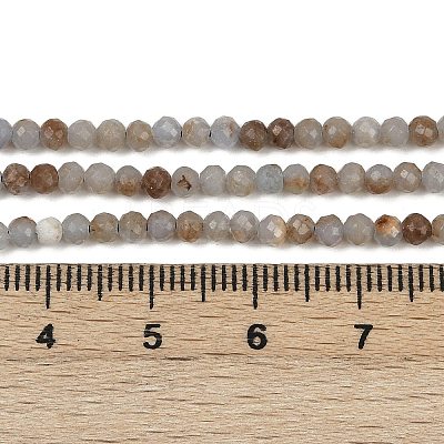 Natural Angelite Beads Strands G-RM2025-B36-3mm-1