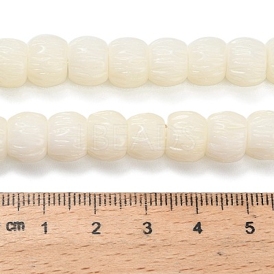 Synthetic Coral Dyed Carved Beads BSHE-H114-01B-1