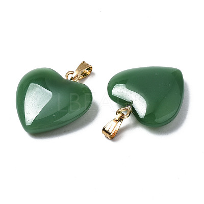 Spray Painted Glass Pendants X-GLAA-N035-016-A01-1