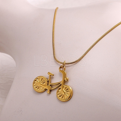 304 Stainless Steel Pendant Necklaces WGF4E05-01-1