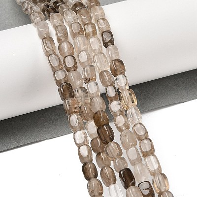 Natural Smoky Quartz Beads Strands G-H087-D05-01-1