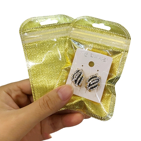Rectangle Plastic Zip Lock Gift Bags PW-WG86554-02-1