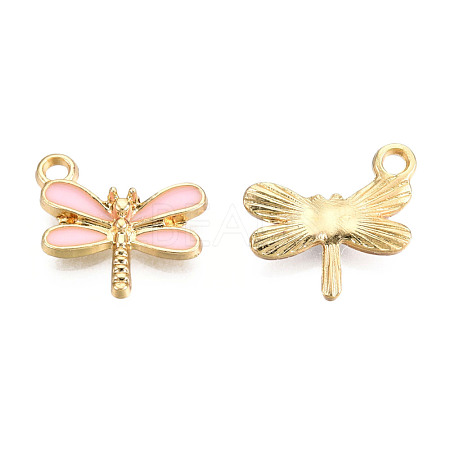 Light Gold Plated Alloy Charms ENAM-T009-02E-1