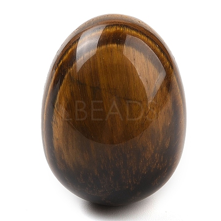 Natural Tiger Eye Palm Stones G-I367-04F-1