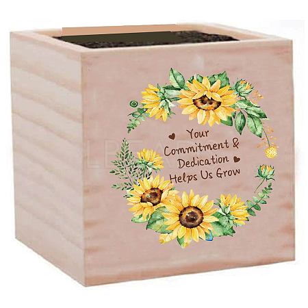 Willow Wood Planters DIY-WH0294-002-1