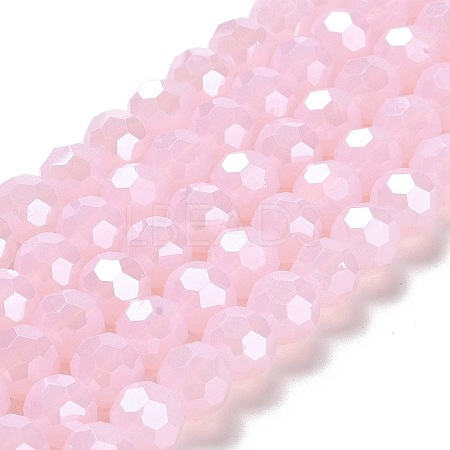 Electroplate Glass Beads Strands LS-EGLA-A035-J10mm-A02-1