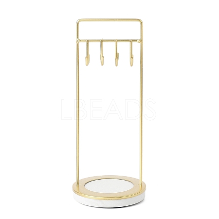 4-Hook Iron Storage Jewelry Rack ODIS-G017-01E-1