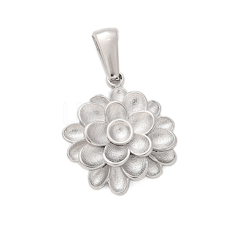 304 Stainless Steel Pendants STAS-Q349-01G-P-1