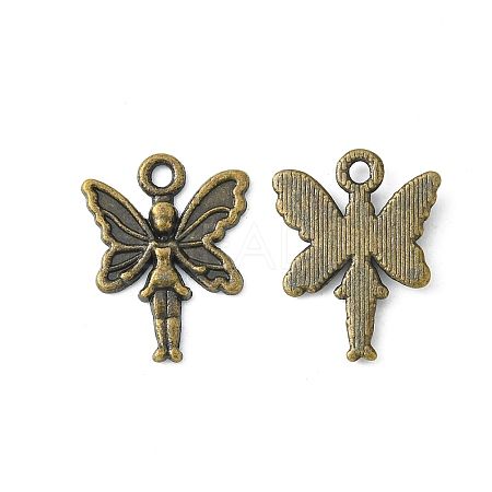 Tibetan Style Alloy Finding Pendants LS-EDD002Y-AB-1