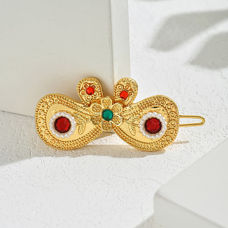 Ethnic Style Bowknot Alloy Hair Barrettes EY3385-2-1