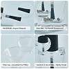Transparent Glass & Plastic Nail Polish Empty Bottle AJEW-XCP0003-42-5