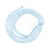 Natural Aquamarine Beads Strands G-G344-A08-4mm-3