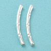925 Sterling Silver Tube Beads STER-Z004-04F-2